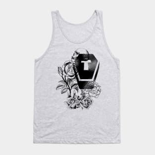 Floral Spooky Tank Top